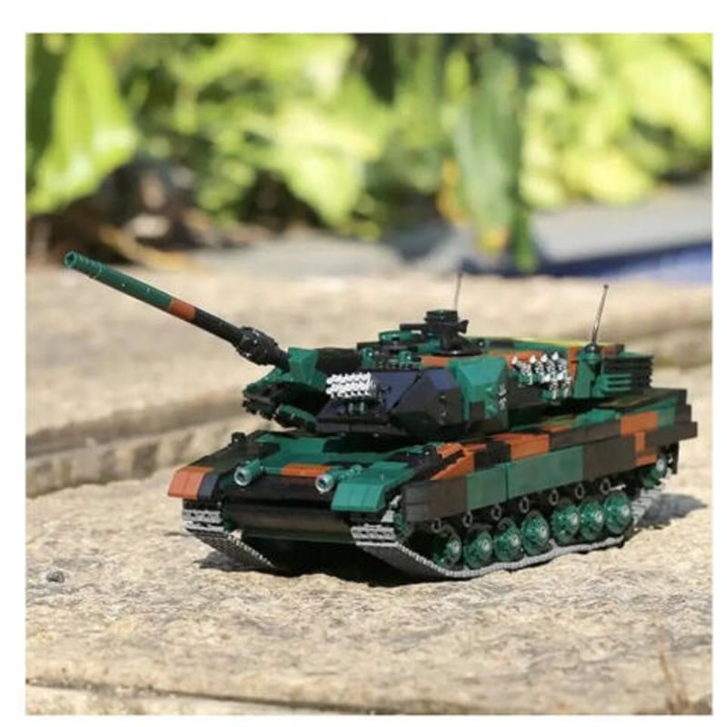 レゴ互換 ミリタリードイツ レオパルト 2A6 タンク 戦車 1346
