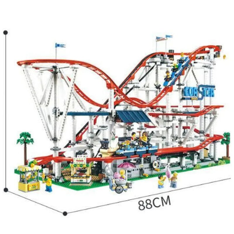 LEGO互換 ローラーコースター ジェットコースター レゴブロック互換