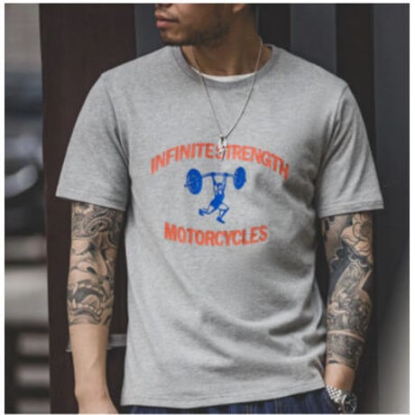 ヴィンテージ スタイル コットン スポーツ レトロ プリント Tシャツ