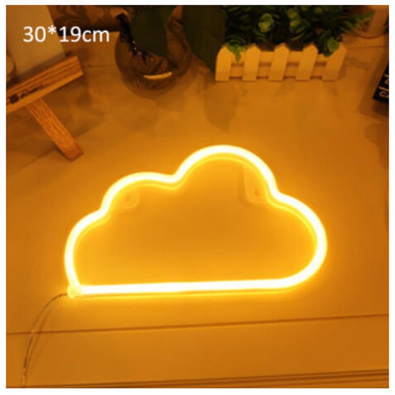 【雲型ネオンサイン】 楽天市場】【クーポン配信中】WanNiniTe LIGHTS ネオンサイン 雲