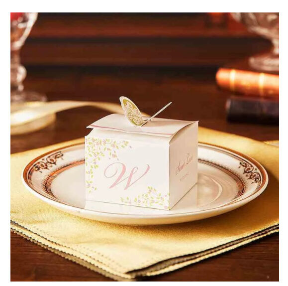 ギフトボックス 50個セット おしゃれ紙箱 蝶々 バレンタイン お誕生日