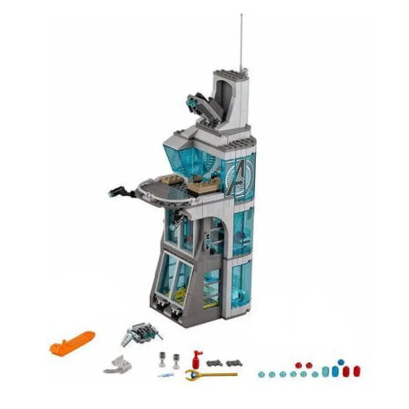 レゴ LEGO 互換品 スーパー・ヒーローズ アベンジャーズ タワーの攻撃 