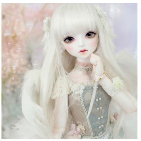 球体関節人形 本体+眼球 メイクアップ済 BJD 1/4 女の子 ソフィア カスタムドール SDサイズ 端整な顔立ち かわいい★