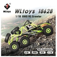 Wltoys 18628 1/18 2.4G 6WD 電動オフロード ロック クローラー RC バギーカー RTRクライミング ホビー