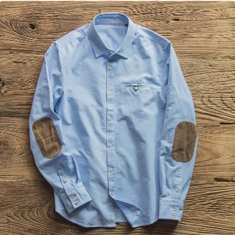 フットボールシャツ　エルボーパッチ 4色展開】シンプル エルボーパッチ パッチワーク 肘当て