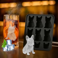 フレンチブルドッグ 型 アイスキューブメーカー 製氷 夏 BAR 居酒屋 レストラン ウィスキー カクテル かわいい おしゃれ