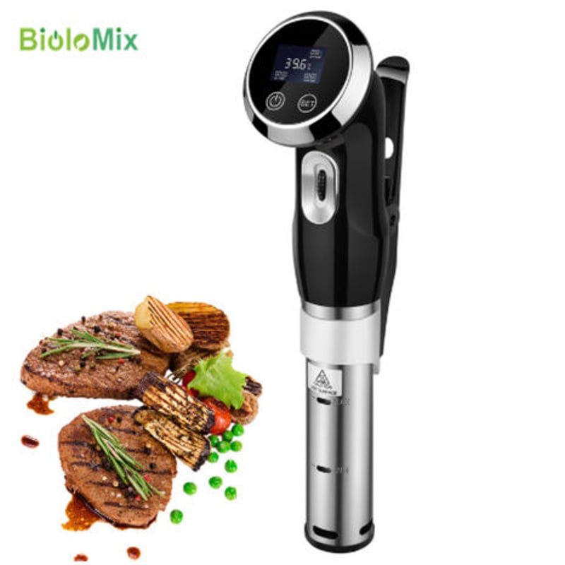 Biolomix 低温調理器 スロークッカー 1500W 100-130V 低温調理 Biolomix 低温調理器 スロークッカー 1500W 100-130V 低温調理