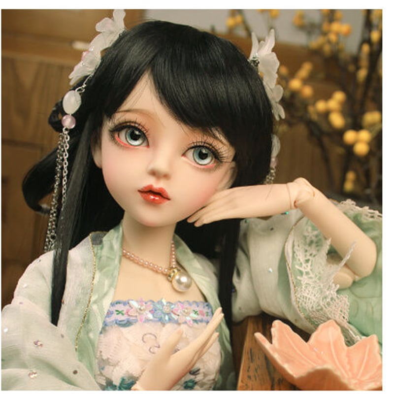 ☆球体関節人形☆ 見つめる キツネ顔の美女 女性 BJD 1/4 43cm ☆球体関節人形☆ 見つめる キツネ顔の美女 女性 BJD 1/4 43cm