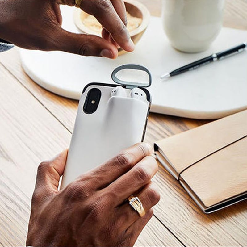 これは便利！ 2in1 AirPodsが収納できるiPhoneケース iPhone 11 Pr