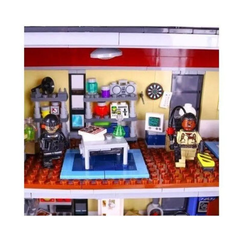 レゴ互換 75827 ゴーストバスターズ HQ（消防署本部） LEGO互換