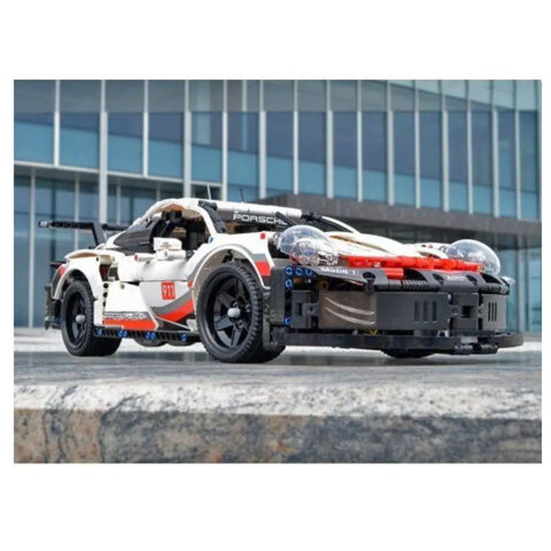 レゴ互換 ポルシェ 911 RSR LEGO互換品 おもちゃ ホビー | World