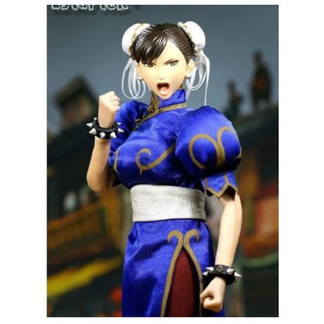 1/6 Street Fighter Chun Li ストリートファイター 春麗 ダブルヘッド&ダブルチャイナドレス服&シングル素体セット