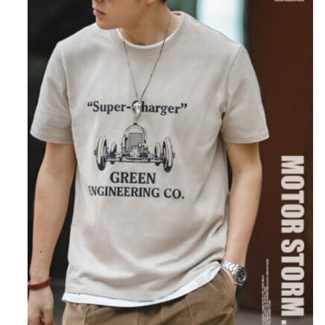 ツーリング オールドファッション メンズ Tシャツ 【2色展開】