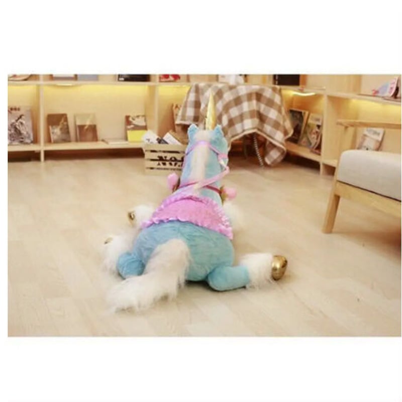 ユニコーン かわいい ぬいぐるみ 大きい 85cm 巨大 ビッグサイズ 馬