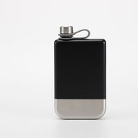 9オンス ブラック＆シルバー スキットル