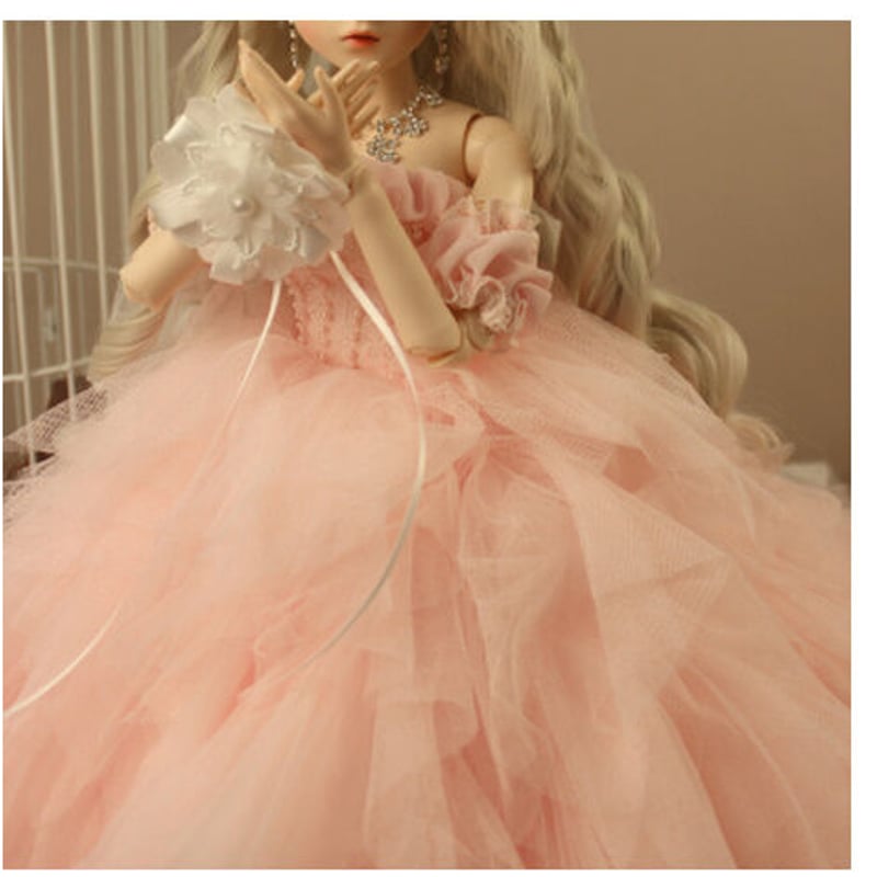 ウェディングドレス付き】 球体関節人形 BJD 60cm 1/3 フルセット