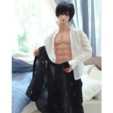球体関節人形 （本体・眼球・メイクアップ済）BJD カスタムドール ザック 男 1/3