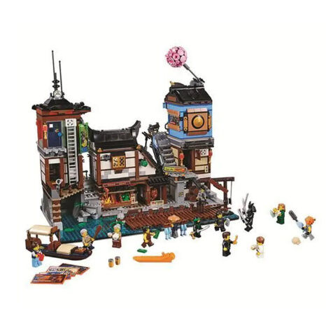 レゴ互換 ニンジャゴー ニンジャゴーシティ・ポートパーク 70657 LEGO 