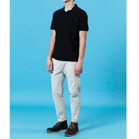 コットン100％ シンプルスタイル ポロシャツ[3色展開]