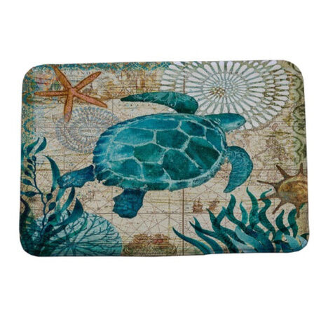 フロアマット　ウミガメ fit=scale-down,w=1200