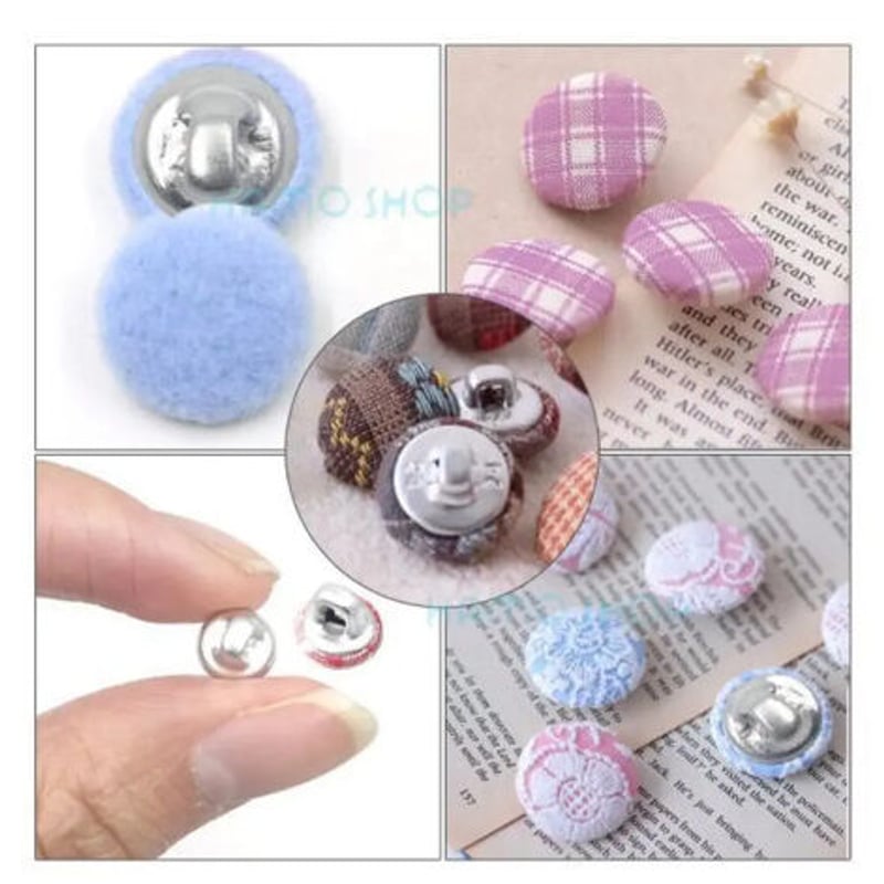 くるみボタン ハンドプレス機用ボタン 100個セット 工具 | World くるみボタン ハンドプレス機用ボタン 100個セット 工具 | World