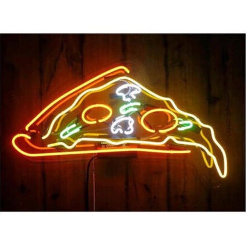 ネオンサイン LED ピザ PIZZA 43×35㎝ 看板 照明器具 USB ネオン ネオンサイン LED ピザ PIZZA 43×35㎝ 看板 照明器具 USB ネオン