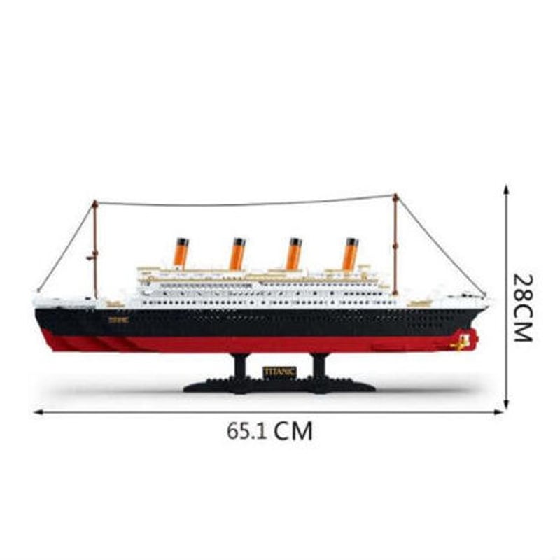 長さ140cm♪ ディスプレイケース レゴ 互換 タイタニック号で使用 1.jpg