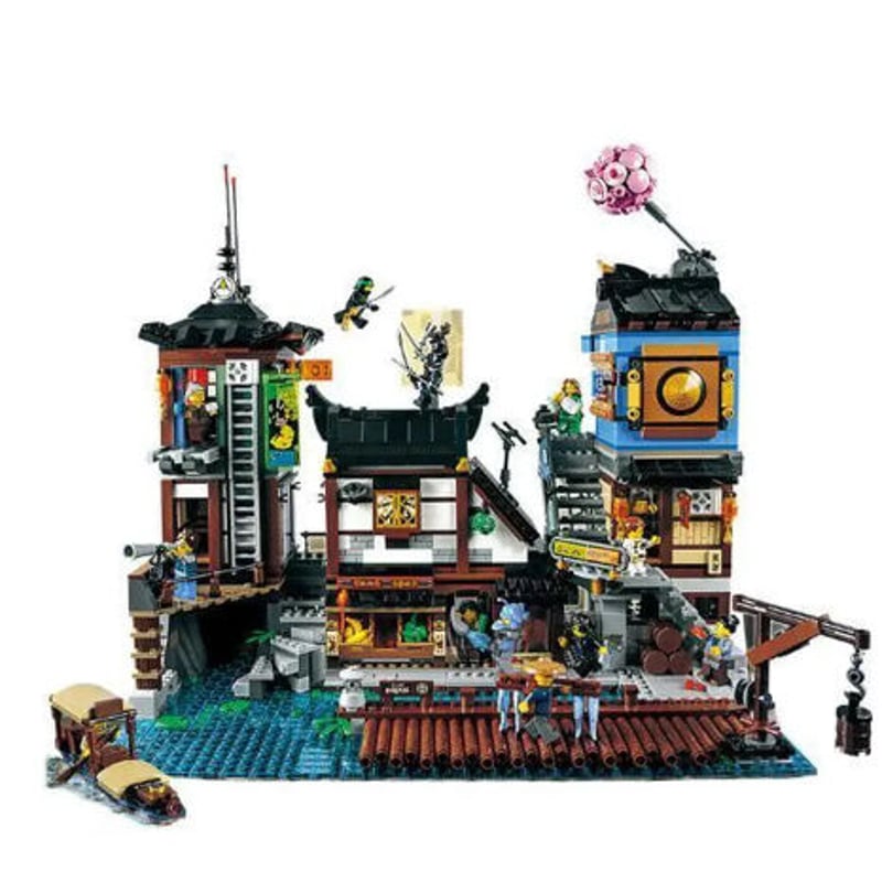 レゴ互換 ニンジャゴー ニンジャゴーシティ・ポートパーク 70657 LEGO