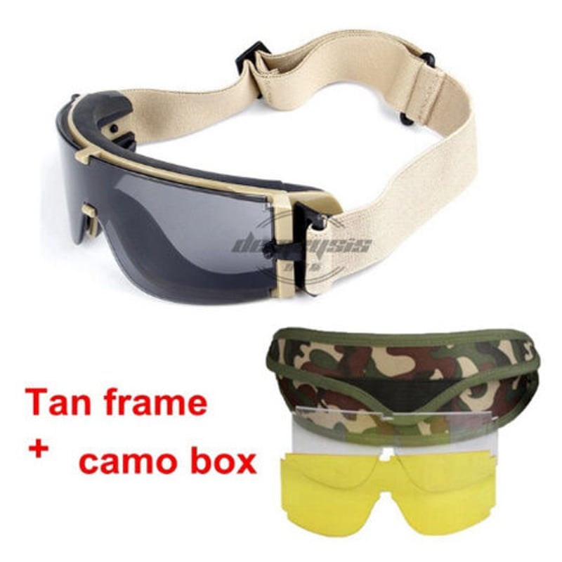 ⭐希少らしいミリタリーのメガネゴーグル ESS世界で最も幅広く支給されている軍用ゴーグル・STRIKER
