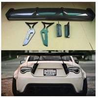 86 BRZ カーボンファイバーリアスポイラー リアルウイング GT86 サイオンFR-S 2012~2015 HATOY8611-1 自動車用品
