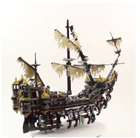 レゴ互換 パイレーツオブカリビアン サイレント・メアリー号 71042
