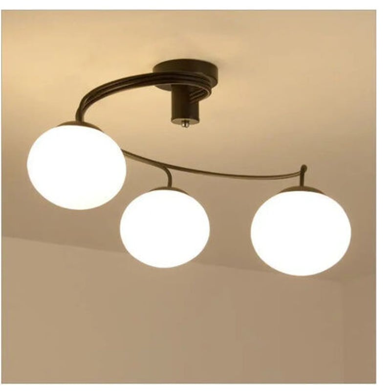 天井照明 北欧 シャンデリア 3灯 シーリングライト 照明器具 おしゃれ