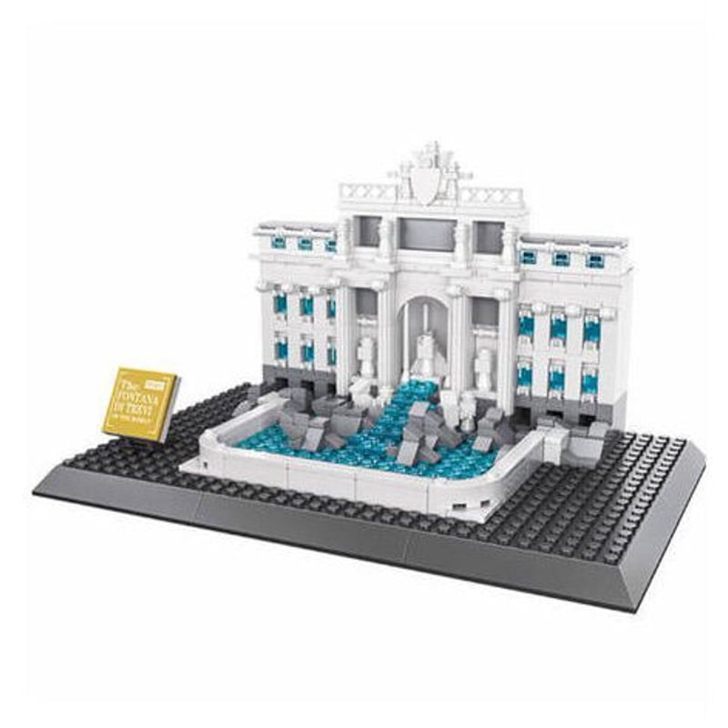 レゴ互換 レゴブロック トレヴィの泉 アーキテクチャー 21020 LEGO互換  