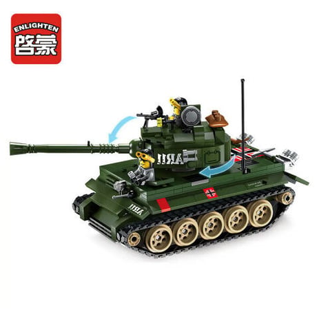 レゴ互換 Enlighten 7111 戦車 セット ホビー コレクション