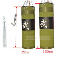 150cm サンドバッグ フック付き トレーニング MMA マーシャルアーツ ボクシング バッグ ハンギング キック ムエタイ パンチ ファイトバッグ