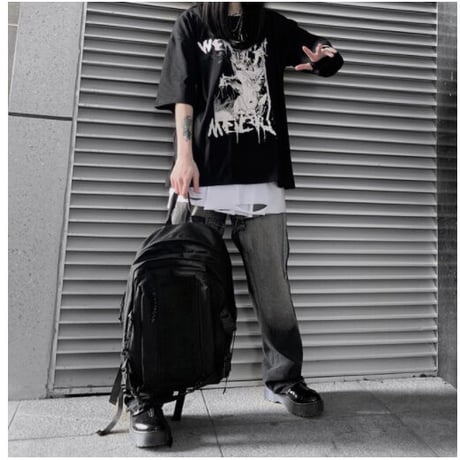 プリント 半袖 Tシャツ【二色展開】