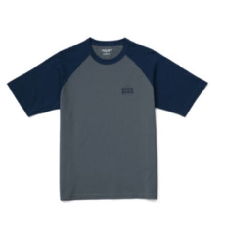 コントラストカラー ラグランスリーブTシャツ [3色展開]