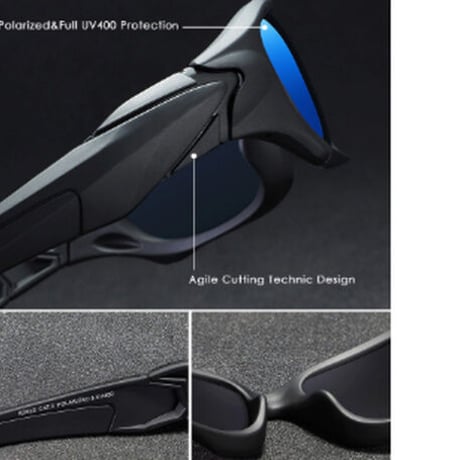 【ゴーグルタイプ】 KDEAM ユニセックス 偏光サングラス KD0623 スポーツ アウトドア ポラロイド UV400 海外高級ブランド ユニセックス  男女兼用 【3色展開】