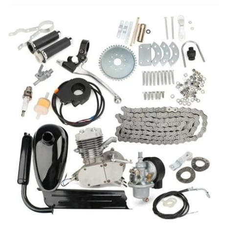 高品質 80cc 2ストローク モーター エンジンキット DIY 自転車バイク マウンテンバイク ロードバイク プッシュバイク ガソリンサイクリング モーターセット