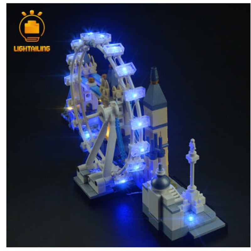 レゴ アーキテクチャー 21034 ロンドンスカイライン 互換 [LED ライト  