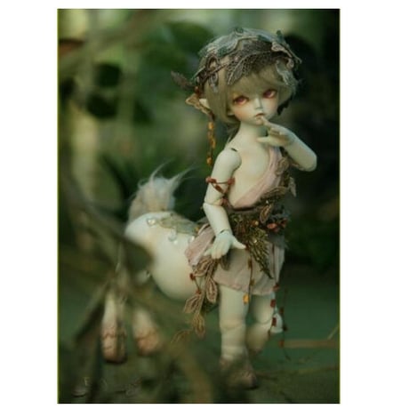 球体関節人形 ケンタウロス BJD 1/6 本体＋眼球＋メイクアップ済み カスタムドール 動物 伝説 小さい かわいい ケンタウルス ギリシャ神話 選べる4色