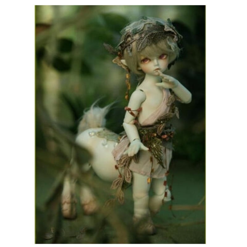 球体関節人形 ケンタウロス BJD 1/6 本体＋眼球＋メイクアップ済み