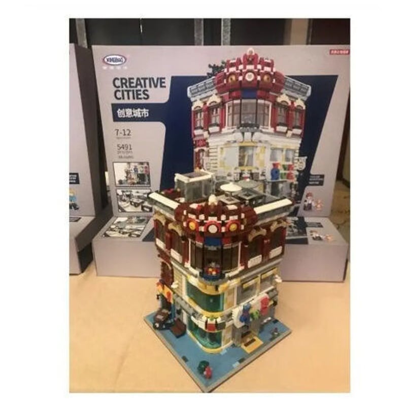 レゴ互換 おもちゃ屋＆本屋 LEGO互換 おもちゃ ホビークリスマス