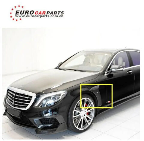 ベンツ Sクラス W222 ブラバススタイル サイドフェンダーエアロ