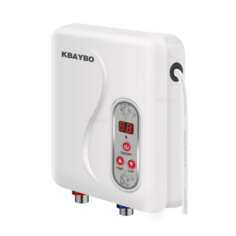 Hapyvergo 携帯用LPガス給湯器 7L タンクレス ガス湯沸器 1.85 GPM 