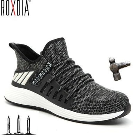 海外ブランド ROXDIA 超軽量 安全靴 (ブラック）