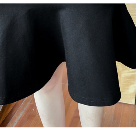 細身効果抜群  韓国風 OL 通勤 フリル マーメイド セクシー イブニング  ワンピース
