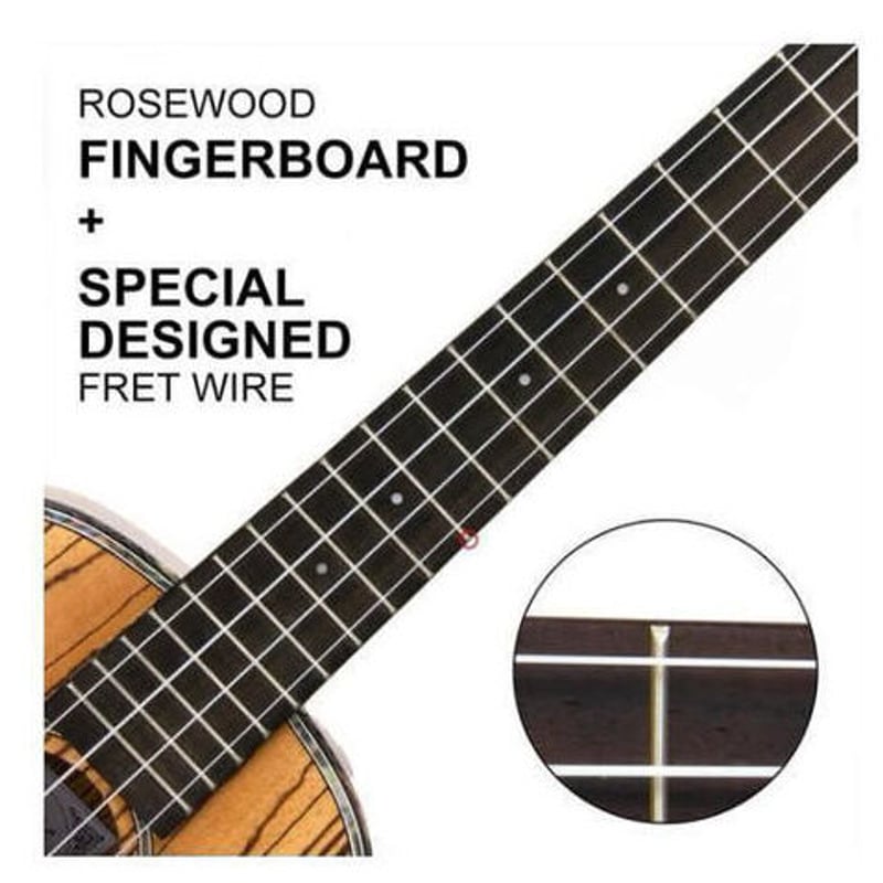 【入門セット】musicアカシアコア材のテナーウクレレ【ウクレレ専門店】 入門セット】musicアカシアコア材のテナーウクレレ【ウクレレ