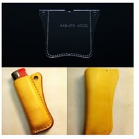 レザークラフトDiy 手作り 革 製品 ライター ケース  テンプレート
