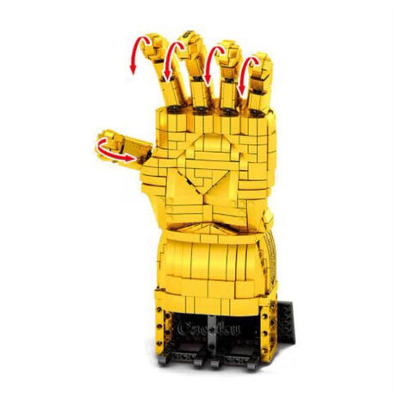 レゴ互換 アベンジャーズ インフィニティガントレット 1024 レゴ互換 アベンジャーズ インフィニティガントレット 1024